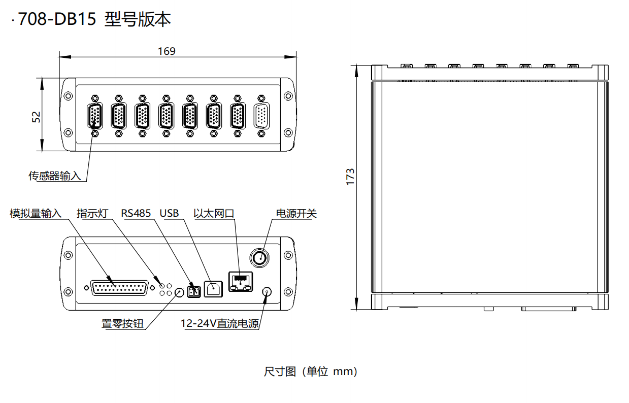 708 系列八通道数据采集器