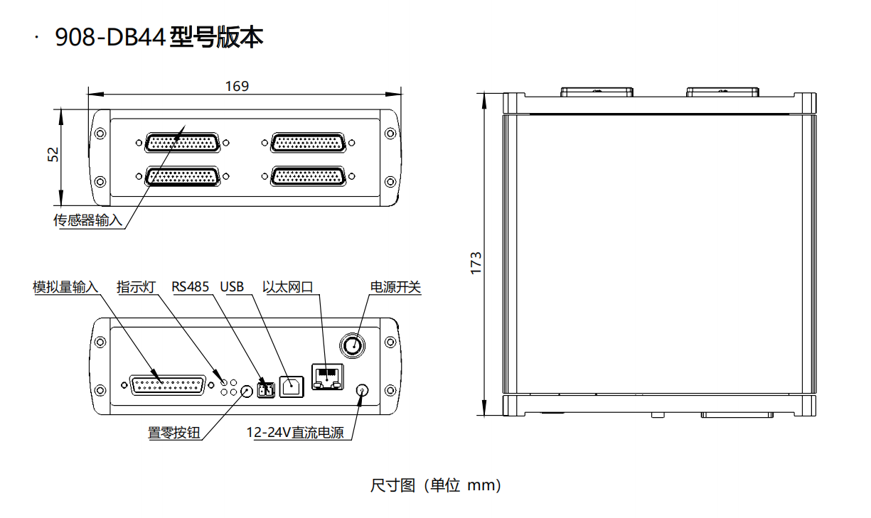 908 系列八通道高速数据采集器
