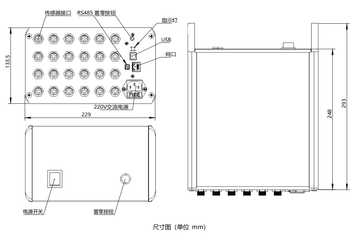 724-M 24 通道高速数据采集器