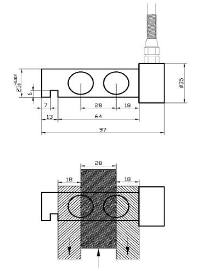 LCP25 销轴力传感器