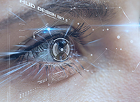 虹膜传感器，戴眼镜也能秒解锁